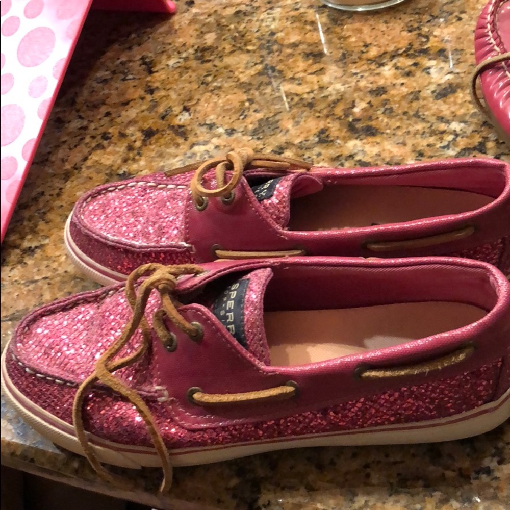 Sparkly sperrys